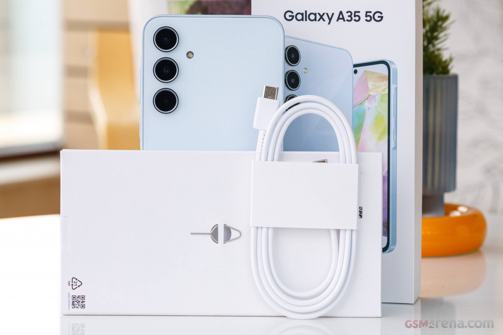 SAMSUNG Galaxy A35 5G, Dual SIM 128GB+8GB, 3x50MP, 6.6" Unlocked Blue - Image 7