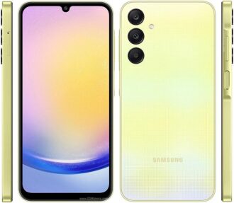 SAMSUNG Galaxy A25 5G, Dual SIM 256GB+8GB, 4x50MP, 6.5" Unlocked  Yellow