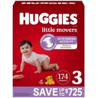 Huggies Little Movers Diapers Size 3