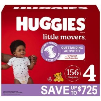 Huggies Little Movers Diapers Size 4