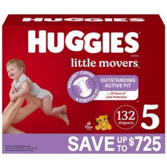 Huggies Little Movers Diapers Size 5