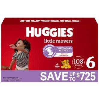 Huggies Little Movers Diapers Size 6