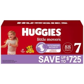 Huggies Little Movers Diapers Size 7