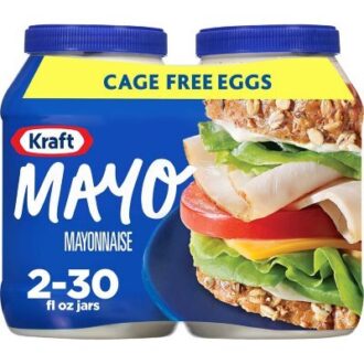 Kraft Real Mayo Creamy & Smooth Mayonnaise (30 fl. oz. jars, 2 pk.)