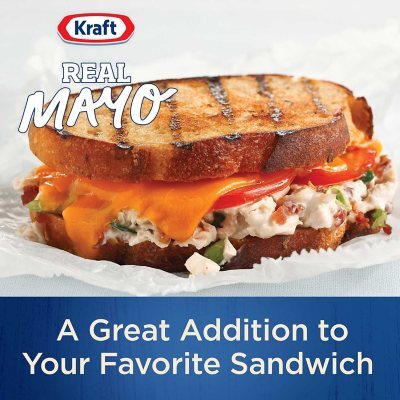 Kraft Real Mayo Creamy & Smooth Mayonnaise (30 fl. oz. jars, 2 pk.) - Image 5