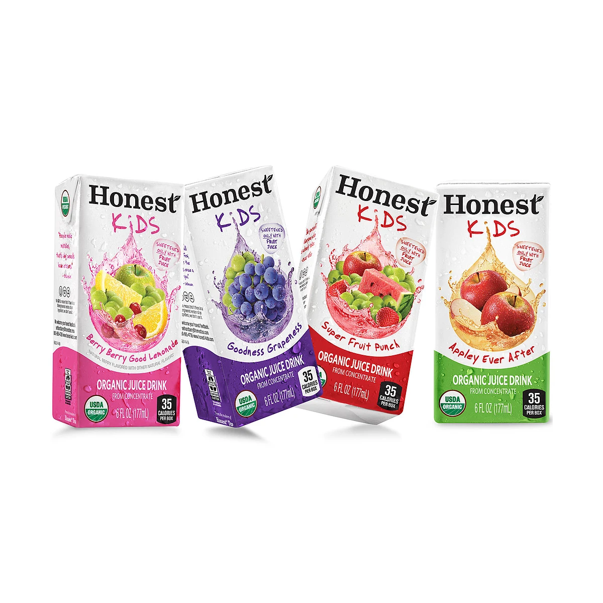 Honest Kids Organic Fruit Juice Drink Boxes Variety Pack (6oz / 40pk) - Image 3