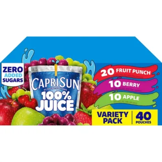 Capri Sun 100% Juice Variety Pack (6oz / 40pk)